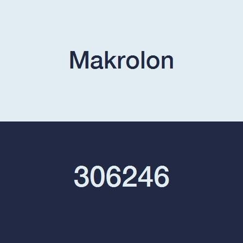 Makrolon GP General-Purpose Gray Transparent Polycarbonate Sheet, 3/16" Thickness, 12" Width, 24" Length