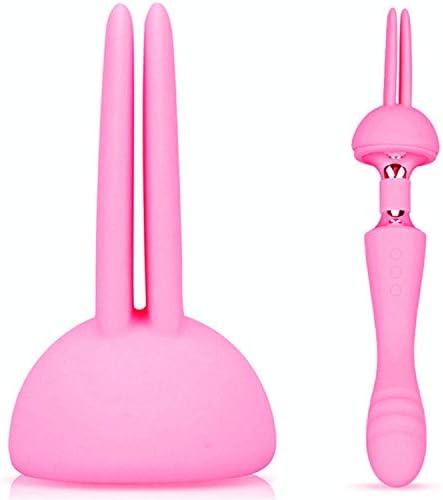 CAIKN Shirt New Toys 10 Speed Waterproof USB Rechargeable Duàl Motor V-áginá Víbrátor Magic Wand G Spot Māssāger Clítǒris Stímulátór Víbrádor Sexvv Toys Only Pink Strick,RedWithHead
