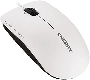 CHERRY MC 2000, Wired Mouse in Standard Size, Symmetrical Design for Right and Left-Handers, 3 Buttons, 1600 Dpi, Tilt Wheel - Image 4