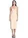 MSBASIC Women's Adjustable Spaghetti Straps Long Cami Slip Dress (Medium, Nude)