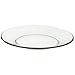 Anchor Hocking Glass Coupe-Shape Luncheon Plate, 8-Inch, Set of 6