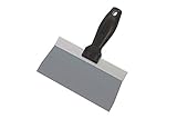 Warner 748 Blue Steel Drywall Taping Knife with Plastic Handle, 8