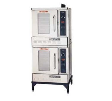Blodgett DFG50 DOUBLE Convection Oven Gas half-size double-deck fits (5) 13" x 1