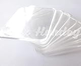 10 Super Sticky Silicone Gel Pads Clear, Anti-Slip Gel Pads Auto Gel Holders, Durable Washable Cell pad, Transparent gripping Pads