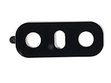 Bonafide Hardware - Replacement Part for Back rear camera glass lens fits all Models LG G6 (Black)