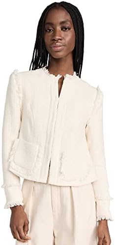 Amazon.com: Cinq à Sept Women's Lucie Boucle Audette Jacket, Honey
