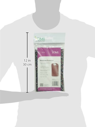 Duro-Med Mealtime Protector, Fancy Print Navy