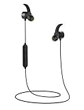Bluetooth Headphones,Yoozon Wireless Magnetic Earbuds In Ear Sweatproof Earphones, Built in Mic, Waterproof ,Premium Sound with Bass, CVC 6.0 Noise Cancellation Noise for Gym Running Workout (Black)