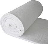 USA Made Ceramic Fiber Insulation Blanket (8 Lbs Density,) (2" X 24" X 24") for Thermal Insulation in Stoves, Fireplaces, Ovens, Kilns, Forges, Furnace And More.
