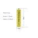GEILIENERGY NiCd AAA 1.2V 600mAh Triple A Rechargeable Batteries for Solar Light Solar Lamp Garden Light(20 PCS)