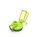 TClian Sport Water Bottle 600ml 20oz, BPA Free Plastic, Flip Top Lid, Opens With 1-Click for Gym, Cycling, Camping, Running, Hiking, Travelling and Outdoors (Green)