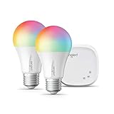 Sengled Smart LED Multicolor A19 Starter Kit, 60W Equivalent, 2 Smart Light Bulbs & Hub, RGBW Color and Tunable White 2000-6500K, Works with Alexa & Google Assistant
