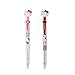 Sanrio Hello Kitty Mascot 3-Color Ballpoint Pen with Pocket Clip : Set of 2