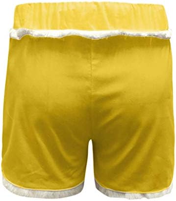 女性のファッションタッセルショートパンツポケットサマーショーツとソリッドカラーショーツ 短パン 女性用 スポーツ ゴルフ ランニング ジョギング トランクス ショートパンツ 運動ホットパンツ スポーツショーツ 美脚 無地 脚長 B086drnq 809円 激安通販