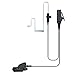 Valley Enterprises 2-Wire Coil Earbud Audio Mic Surveillance Kit for Motorola Two-Way Radios HT1000, XTS5000