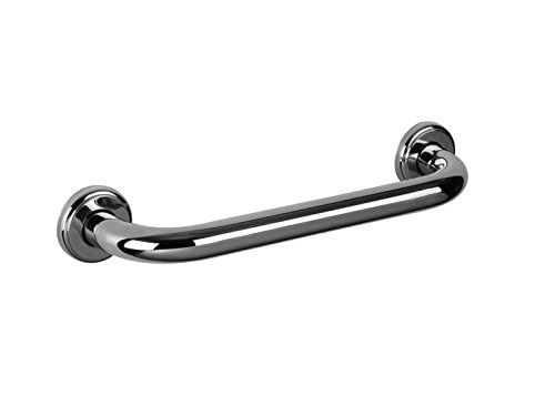 Bisk, chrome-plated, black, small