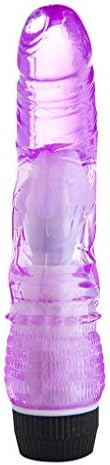 Fetil Realistic Silicone M-ásságer Tool 7.5 inch, Single Frequency, Big Size Vibe Pl-easure Toys for Women, Waterproof (Purple)