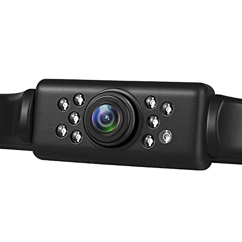 JPP License Plate Backup Camera, Car Rear View Reversing Backup Camera