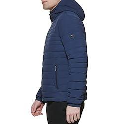 Tommy Hilfiger Men's Stretch Poly Hooded Packable