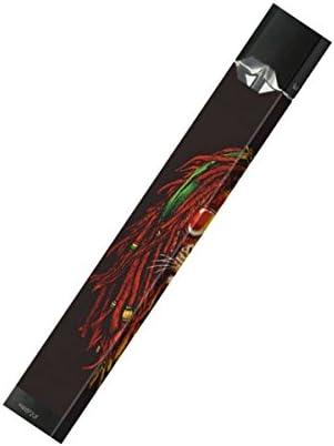 Ultra Sleek JUUL Decal | Juulogy adhesive vinyl Skin for Juul | Rasta Lion | Make your JUUL your own