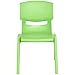 Amazon Basics 12 Inch School Classroom Stack Resin Chair, Assorted Color, 6-Pack