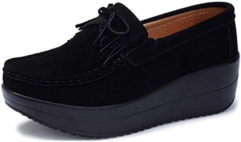 [Vocnako] レディース安全靴 ナースシューズ ウォーキングシューズ ダイエットシューズ 看護師 介護士 本革 厚底靴 履きやすい 疲れにくい 女性 用 作業靴 軽量 スニーカー 通勤 通学