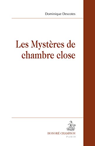 Les  mystères de chambre close