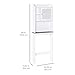 Best Choice Products Wooden Modern Contemporary Over-The-Toilet Space Saver Organization Storage Cabinet for Home, Bathroom w/Adjustable Shelves, Cubby, Framed Door Panel, White
