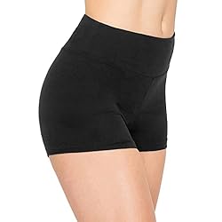 ALWAYS Women's Soft Yoga Shorts -High Waisted