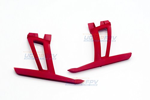 SummitLink Blade 350 QX Landing Gear Set Red