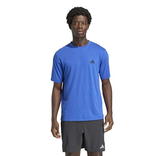 adidas Men's Workout Essentials Feel Ready T-Shirt, Team Royal Blue, Medium/Tall