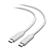 Cable Matters [USB-IF Certified] 100W USB C to USBC Charging Cable 3.3ft / 1m, USBC Charger Cable (No Video Support), White