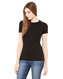 Bella Ladies Super Soft Favorite T-Shirt, Black, Large
