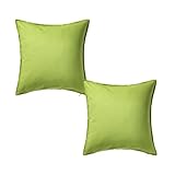 Ikea Gurli Solid Light Green Throw Pillow Cover Cushion Sleeve NEW 20 X 20