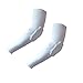 Morris 1 Pair / 2 Pcs Honeycomb Pad Crashproof Cycling Basketball Arm Guard Sleeve Elbow Support