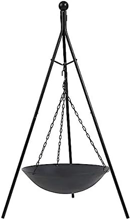 Clas Ohlson Hanging Tripod Fire Pit Brazier Height 115 Cm