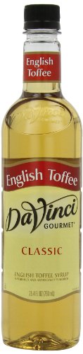 DaVinci Gourmet Classic Syrup, English Toffee, 25.4-Ounce Bottles (Pack of 3)