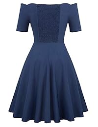 Hanna Nikole - Vestido de manga corta para mujer (talla grande), diseño de cóctel