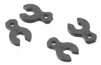 DuraTrax Adjustment Clip Wheelbase/Caster Vendetta TC (4)