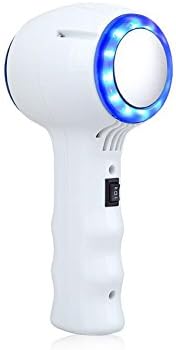 Handheld Blue LED Light Hot Warm Cold Hammer Skin Lift Device Massager