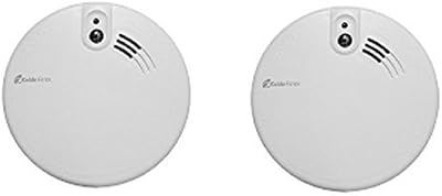 Kidde Firex KF20 Twin Pack Mains Optical Smoke Alarm with 9V Backup Batteries