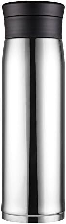 17 Ounce Vacuum Insulated Travel Mug, Stainless Steel by 11years