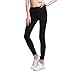 VFUN Sports Yoga Pants Women High Waist Tummy Control Running Leggings Hidden Pocket