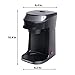 MiXPRESSO Single Serve Coffee Maker | Personal Cup Brewer | Drip Coffee Machine- Single Cup Coffee Maker