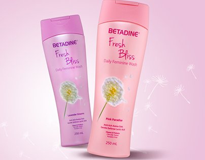 Betadine Fresh Bliss Pink Paradise Feminine Wash 150ml
