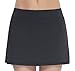 Women's Workout Active Skorts Sports Tennis Golf Skirt Built-in Shorts Casual Workout Clothes Athletic Yoga Apparel Black