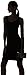 Baggallini unisex-adult Rfid Flap Wristlet, Black/Sand, One Size
