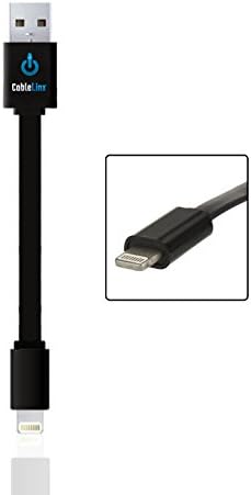 CableLinx Lightning to USB Charge &amp; Sync 3.5" Cable - Black (non-MFi)