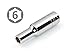 TEKTON 3/8 Inch Drive x 8 mm Deep 6-Point Socket | 14189
