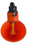 OUTWEST TRADING Automatic Chicken Waterer/Poultry Watering Cups Drinkers (12)